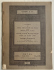 Sotheby & Co. Catalogue of Part I – Foreign Coins and Medals from the Important Collection of English, Scottish, Irish and Foreign Gold and Silver Coi...