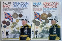 Spink Auction No. 79 -80 The Important R.J. Ford Collection 2 Cataloghi. 1) Auction 79. R.J. Ford Collection of British Coins of Europe and thec West ...