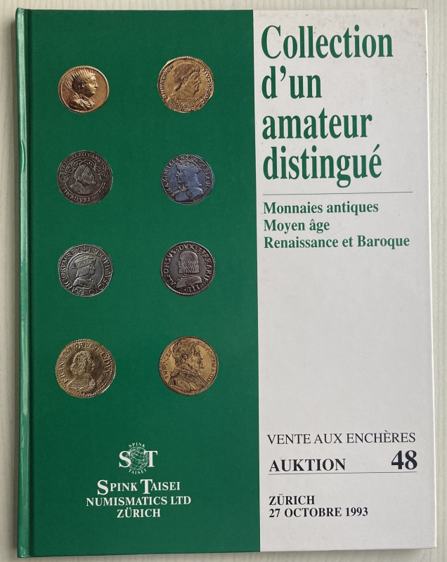 Spink Taisei, Collection d'un amateur distingue Monnaies antiques Moyen age Rena...
