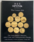 Spink, Auction 136 The Coinex Sale The Luma Italian Collection, other Coins and Commemorative Medals. London 6 and 7 October 1999. Brossura ed. pp. 96...