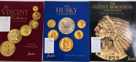 Stack's, 3 Cataloghi. The Glenn E. Bergstrom Collection and other important properties. New York 25 June 2008. Brossura ed. pp. 124, lotti 1240, ill. ...