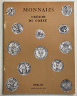 Vinchon J. Monnaies Tresor de Chizè. 53 Monnaies en Or de Jean II le Bon, Charles V, Charles VI , Henry VI, Charles VII. .. Morlaix 28 Avril 1975. Bro...