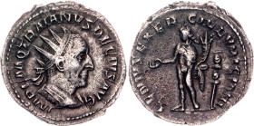 Roman Empire Trajan Decius AR Antoninianus 249 AD