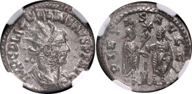 Roman Empire Gallienus Bl Antoninianus / Double-Denarius 253 - 268 AD NGC MS