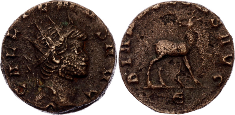 Roman Empire Gallienus AE Antoninianus 260 - 268 AD Stag

RIC# 178v, N# 288632...