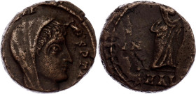 Roman Empire Constantinus I AE Follis 347 - 348 AD Posthumous