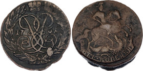 Russia 2 Kopeks 1761
