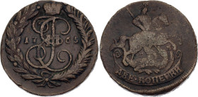 Russia 2 Kopeks 1765 ММ