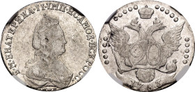 Russia 20 Kopeks 1783 СПБ NGC AU53