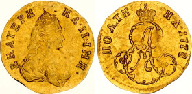 Russia Poltina 1778 R3 Collector's Copy