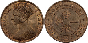 Hong Kong 1 Cent 1863