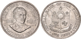 Philippines 1 Peso 1961