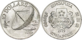 Singapore 10 Dollars 1979