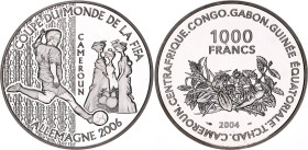 Central African States 1000 Francs 2004