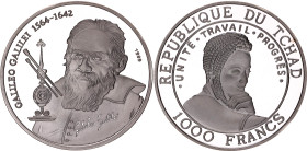 Chad 1000 Francs 1999