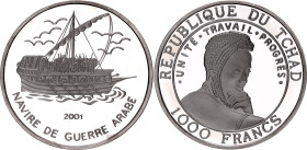 Chad 1000 Francs 2001