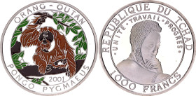 Chad 1000 Francs 2001