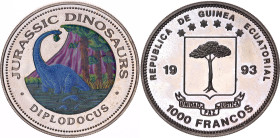 Equatorial Guinea 1000 Francos 1993