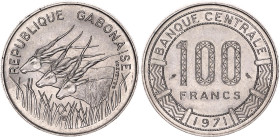 Gabon 100 Francs 1971