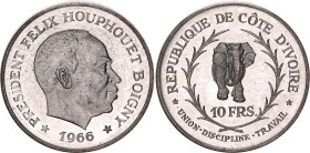 Ivory Coast 10 Francs 1966
