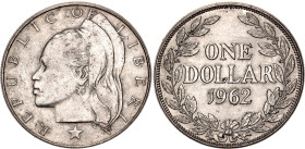 Liberia 1 Dollar 1962