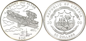 Liberia 20 Dollars 2000