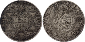 Morocco 10 Dirhams 1903 AH 1320