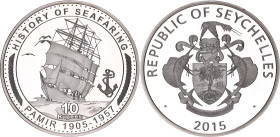 Seychelles 10 Rupees 2015