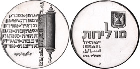 Israel 10 Lirot 1974 JE 5735