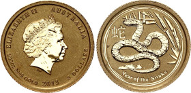 Australia 5 Dollars 2013 P