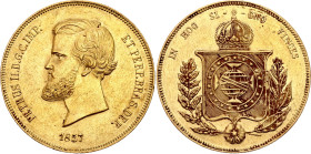 Brazil 20000 Reis 1857