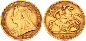 Great Britain 1/2 Sovereign 1894