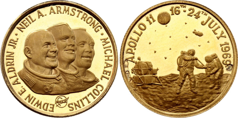Italy Gold Medal "Apollo 11 - Moon Landing" 1969

N# 403397; Gold (.900) 3.55 ...