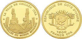 Ivory Coast 1500 Francs CFA 2007