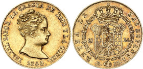 Spain 80 Reales 1844 BPS