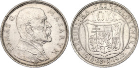 Czechoslovakia 10 Korun 1928