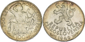 Czechoslovakia 100 Korun 1949