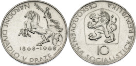 Czechoslovakia 10 Korun 1968