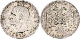 Albania 1 Frang Ar 1937 R