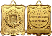 Belgium Bronze Medal "Municipality of St Josse Ten Noode Grand Festival" 1923