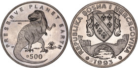 Bosnia & Herzegovina 500 Dinara 1993 PM