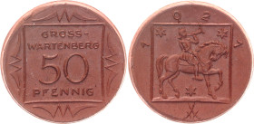 Germany - Weimar Republic Lower Silesia 50 Pfennig 1921 Notgeld