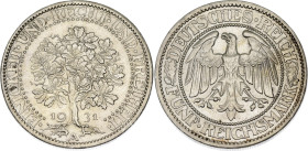 Germany - Weimar Republic 5 Reichsmark 1931 A