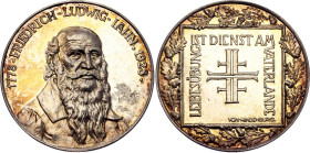 Germany - Weimar Republic Silver Medal "150th Anniversary of the Birth of Friedrich Ludwig Jahn" 1928