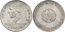 Germany - Weimar Republic 3 Reichsmark 1929 D