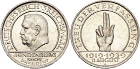 Germany - Weimar Republic 3 Reichsmark 1929 A