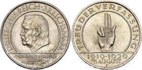 Germany - Weimar Republic 3 Reichsmark 1929 F