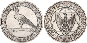 Germany - Weimar Republic 3 Reichsmark 1930 D