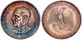 Germany - Third Reich Silver Medal "Election of Adolf Hitler as Reich Chancellor" 1933