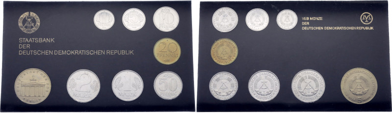 Germany - DDR Annual Coin Set 1986 A

KM# MS12; Berlin Mint; Only 7000 sets we...